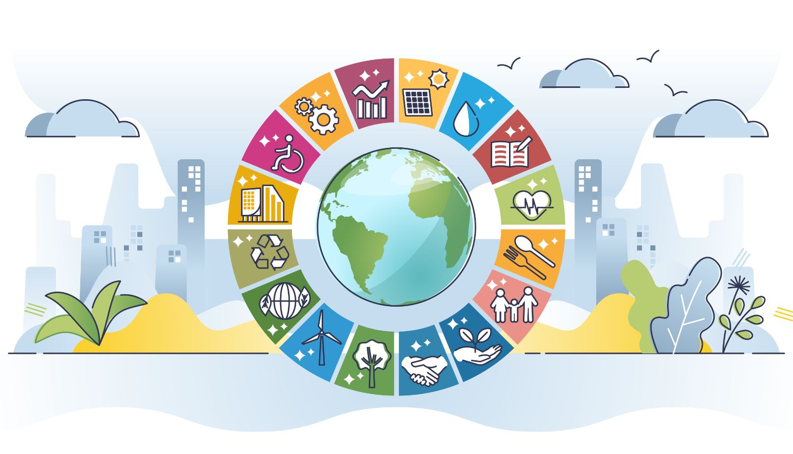 Les 17 objectifs de développement durable des Nations unies sont à la base du classement THE.