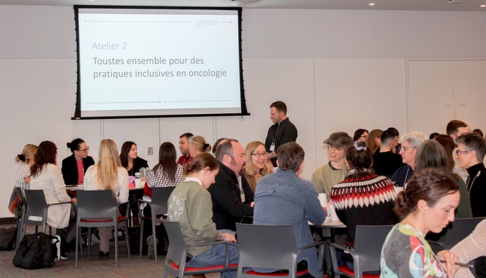 Durant les ateliers du forum, les personnes participantes étaient invitées à réfléchir à des mises en situation.