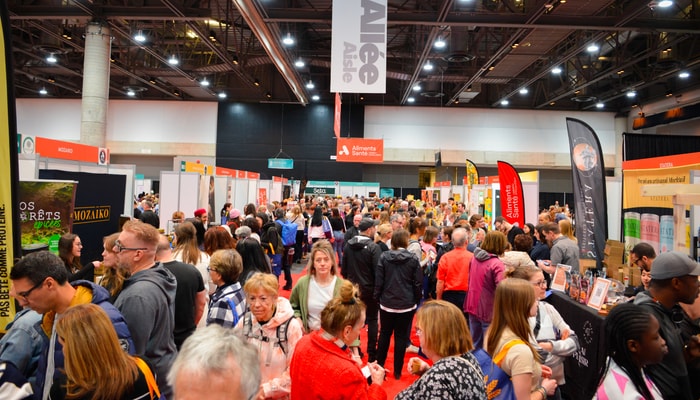L'Expo Manger santé et vivre vert a rassemblé plus de 300 exposants, en plus de proposer conférences et démonstrations culinaires.