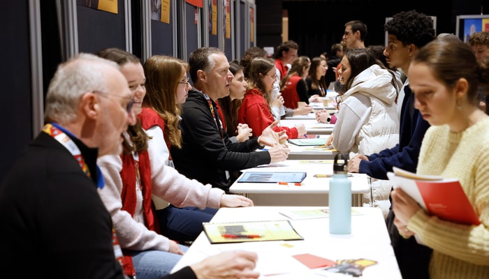 Plus de 40 exposants représentant les facultés et principaux services de l’Université était présents aux pavillons Alphonse-Desjardins et Maurice-Pollack.