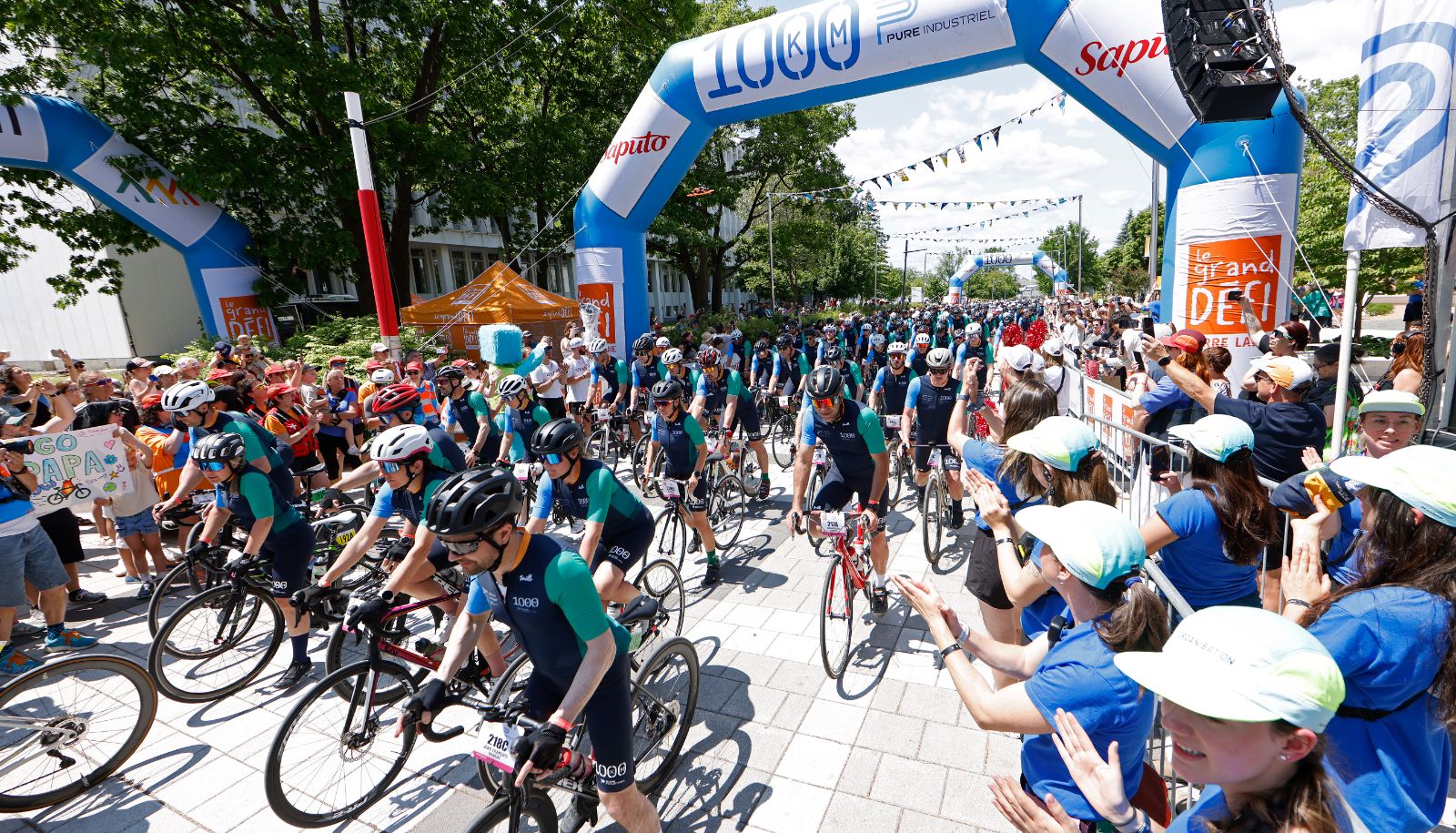 Départ du dernier relais du 1000 KM le 15 juin