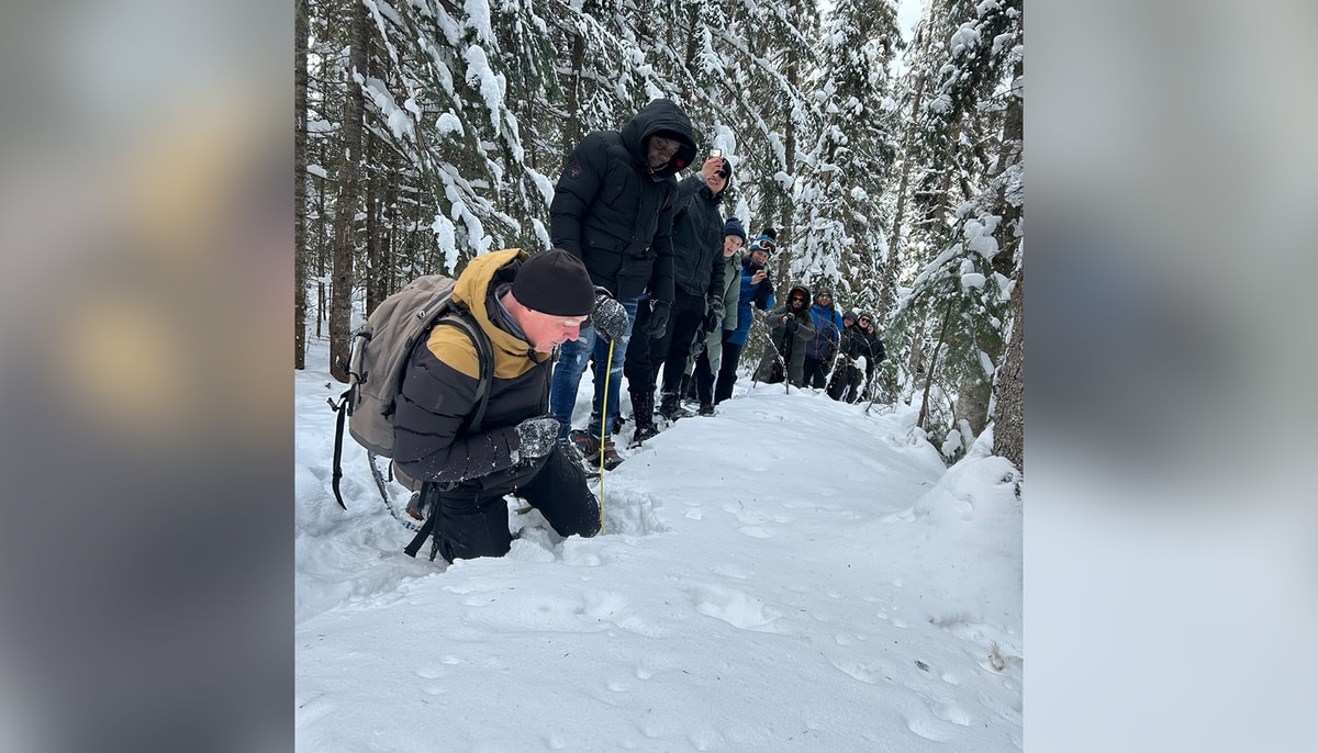 Le projet de Carrefour a appuyé les Échos de la canopée, une série d'activités hivernales qui allient vulgarisation scientifique, exploration et plein air à la Forêt Montmorency.