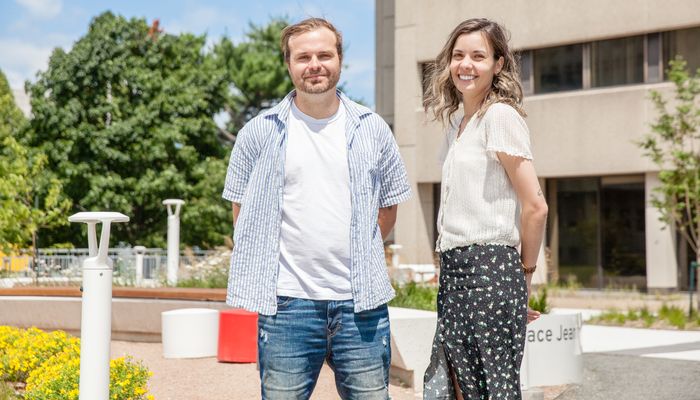 Laurent Bernatchez, conseiller en pédagogie universitaire, et Marie-Priscille Giguère, conseillère en pédagogie universitaire, tous deux de la Faculté des sciences de l’éducation et responsables de la formation