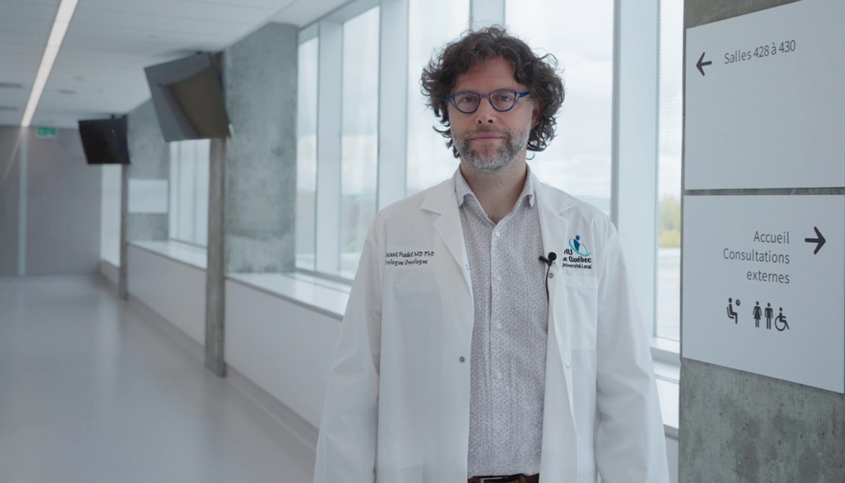 Vincent Fradet, professeur au Département de chirurgie de la Faculté de médecine