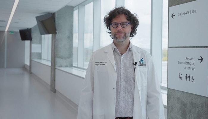 Vincent Fradet, professeur au Département de chirurgie de la Faculté de médecine