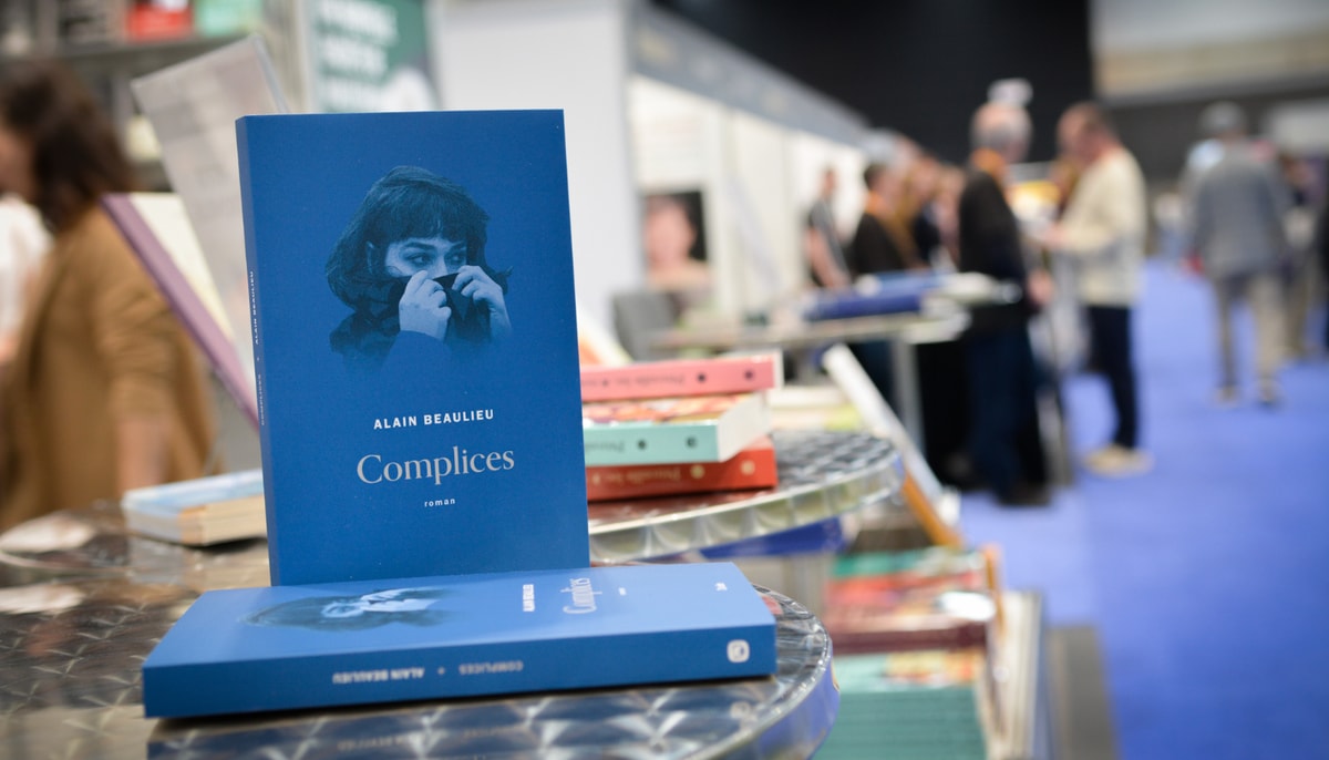 Ce nouveau roman d'Alain Beaulieu était à l'honneur au kiosque des Éditions Druide lors du Salon international du livre de Québec.