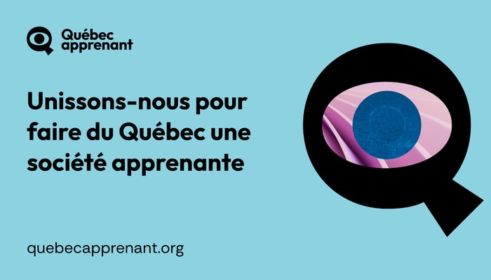 Lancé le 21 mai, l'organisme à but non lucratif Québec apprenant réunit une trentaine de partenaires, dont l'Université Laval, pour favoriser toutes les formes d'apprentissage, à tout âge et dans tout milieu.