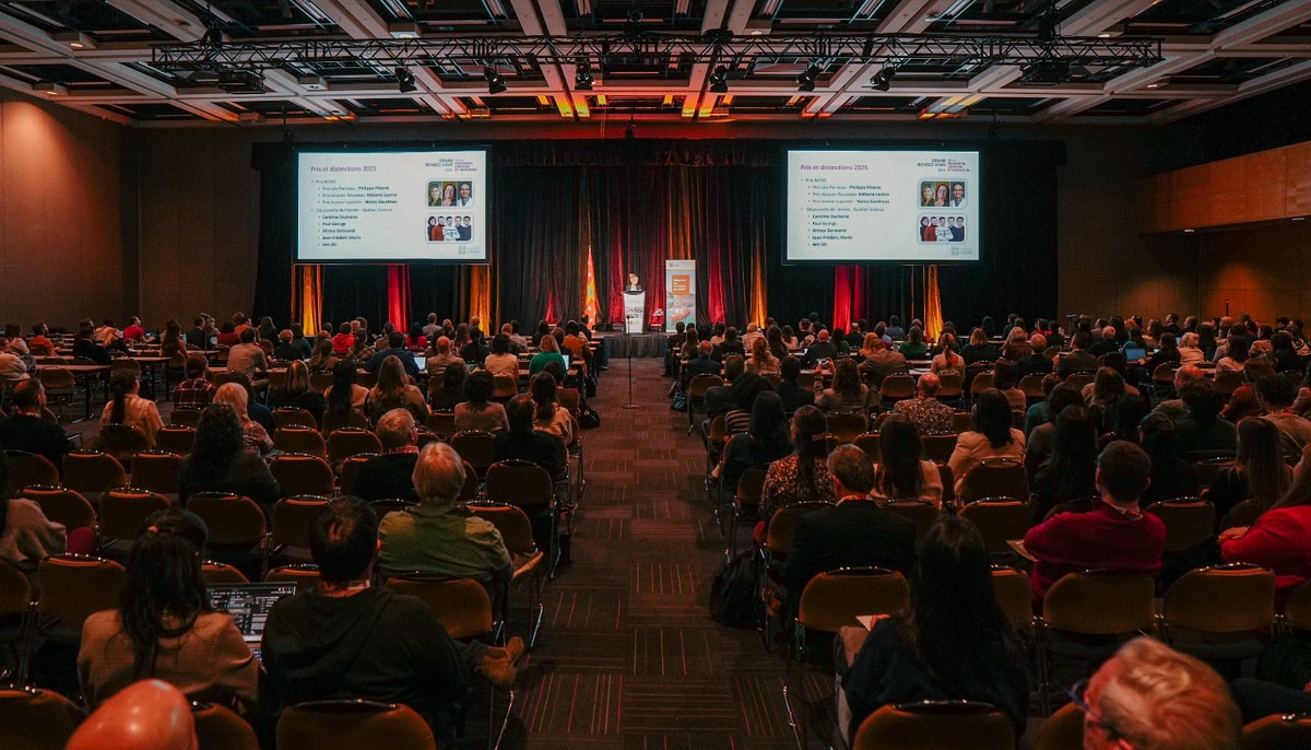 Des centaines de membres de la communauté de recherche ont participé à cette deuxième édition.