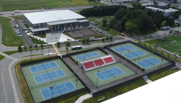  Le Centre de tennis Synex Assurance – Université Laval