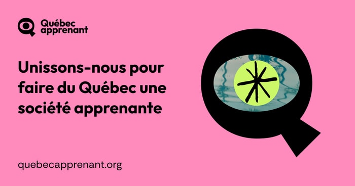Lancé le 21 mai, l'organisme à but non lucratif Québec apprenant réunit une trentaine de partenaires, dont l'Université Laval, pour favoriser toutes les formes d'apprentissage, à tout âge et dans tout milieu.