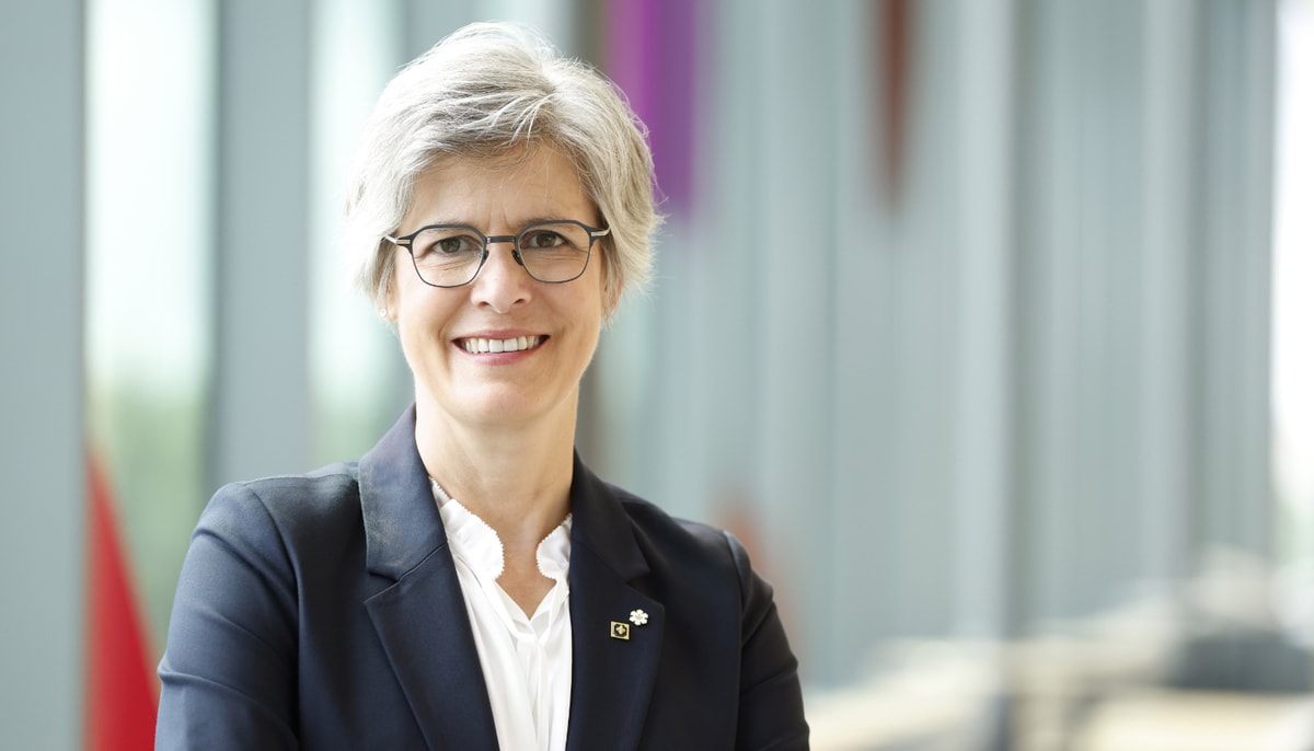 La rectrice Sophie D'Amours