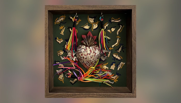 Clous de douleur, collage, de Louis René Ayala Robledo