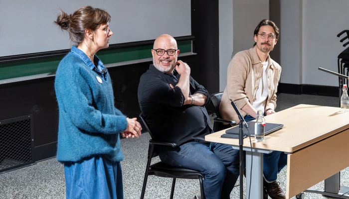 Au cours du colloque Le court métrage comme levier d'éducation et de de médiation en études supérieures au Québec, qui s'est tenu les 28 et 29 mai au Cinéma Beaumont et au pavillon Louis-Jacques-Casault, Marianne Gravel a animé une discussion sur l’enseignement du court métrage à l’université. Ont participé à la discussion Frédérick Pelletier, cinéaste et professeur à l’UQAM, et Jason Béliveau, cofondateur et directeur de la programmation du Cinéma Beaumont et chargé de cours à l'Université Laval.