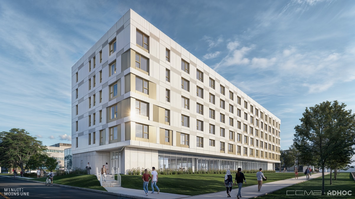 L'édifice de 180 logements sera situé à l’intersection de l’avenue de la Médecine et de la rue de l’Agriculture.