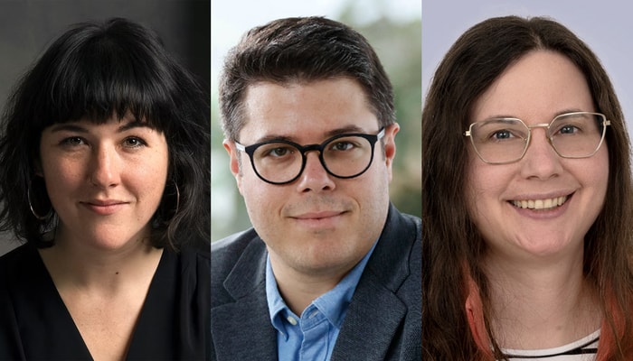 (De gauche à droite) Catherine Girard, Edel Pérez Lopez et Sandra Isabel