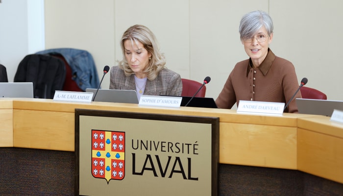 Anne-Marie Laflamme et Sophie D'Amours