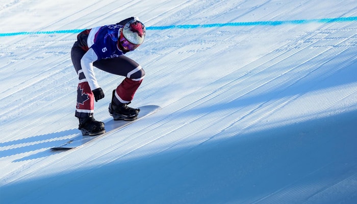 La planchiste Audrey McManiman 