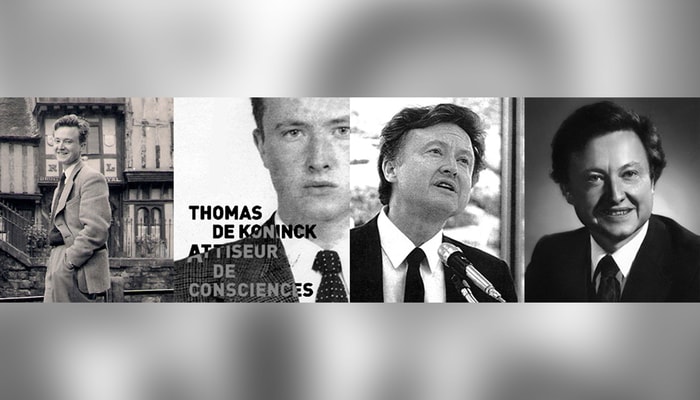 Un condensé de sa vie: de jeune premier à Oxford, où il a fait des études en plus de sa formation à l'Université Laval, à son portrait de doyen.