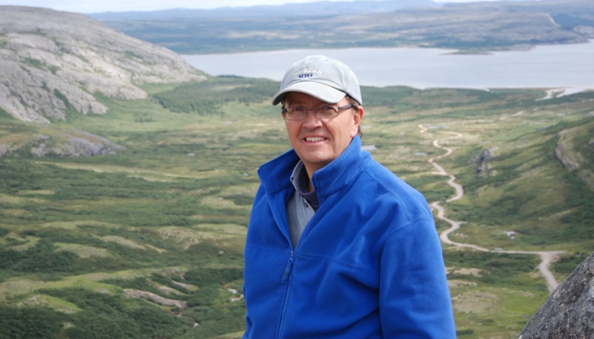 Richard Fortier, professeur au Département de géologie et de génie géologique