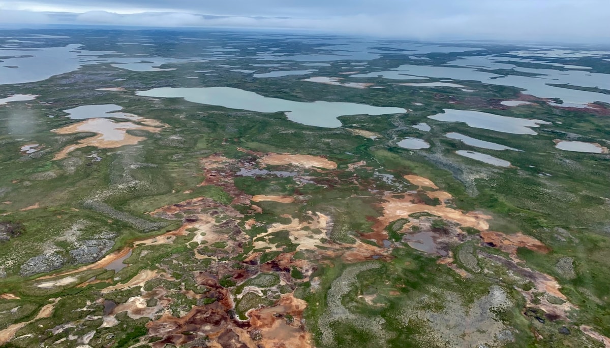 Les lacs et les eaux douces de surface sont très nombreux dans le Nord.