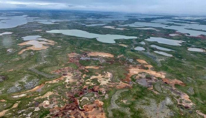Les lacs et les eaux douces de surface sont très nombreux dans le Nord.