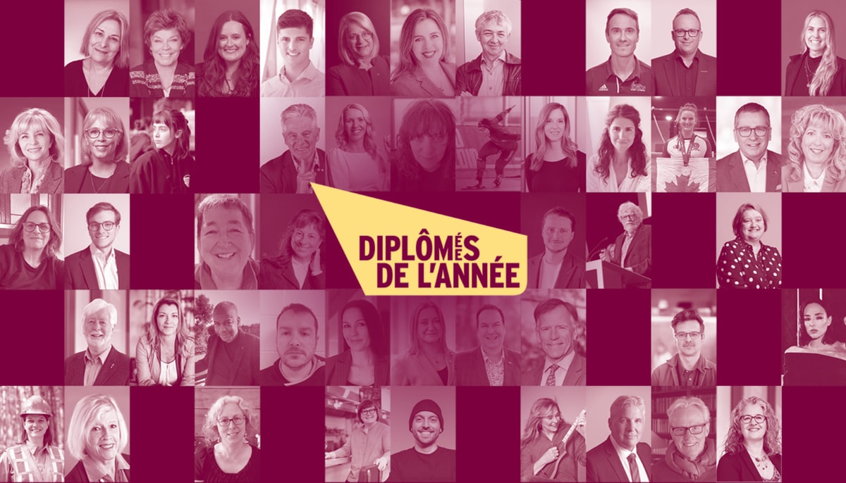 Les 50 personnes diplômées qui sont honorées par la Direction de la philanthropie et des relations avec les diplômées et diplômées pour l'édition 2025 des Diplômés de l'année – Personnalités remarquées.