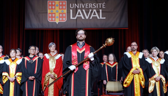 Samuel Nepton a vécu la collation des grades avec un sentiment d'accomplissement après tout le chemin parcouru.