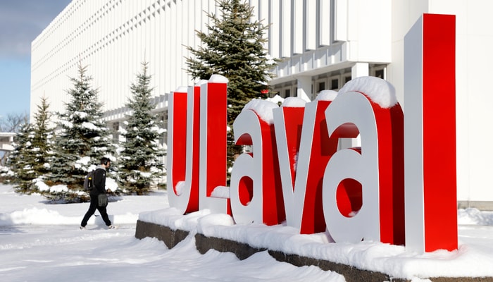 La structure de lettres, qui mesure 7,65 mètres de long par 2,1 mètres de haut, a été installée l'automne dernier par la firme Système E éclairage et enseignes. Ce projet est le fruit d'une collaboration entre trois unités administratives et deux facultés de l'Université.