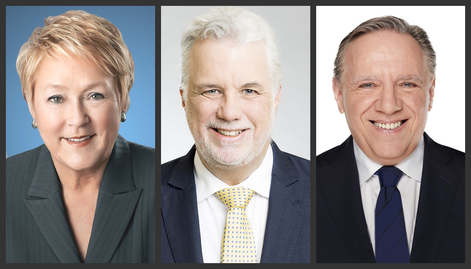 Les trois derniers premiers ministres du Québec ont eu des A à un moment ou un autre avant leur règne en tant que premier ministre. C'est le cas de Pauline Marois, du Parti québécois, en 1998 et en 2022, Philippe Couillard, du Parti libéral du Québec, en 2003, 2005 et 2007, et François Legault, de l'Action démocratique du Québec, ensuite de la Coalition avenir Québec, en 1999, 2002, 2007, 2009, 2016 et 2017.