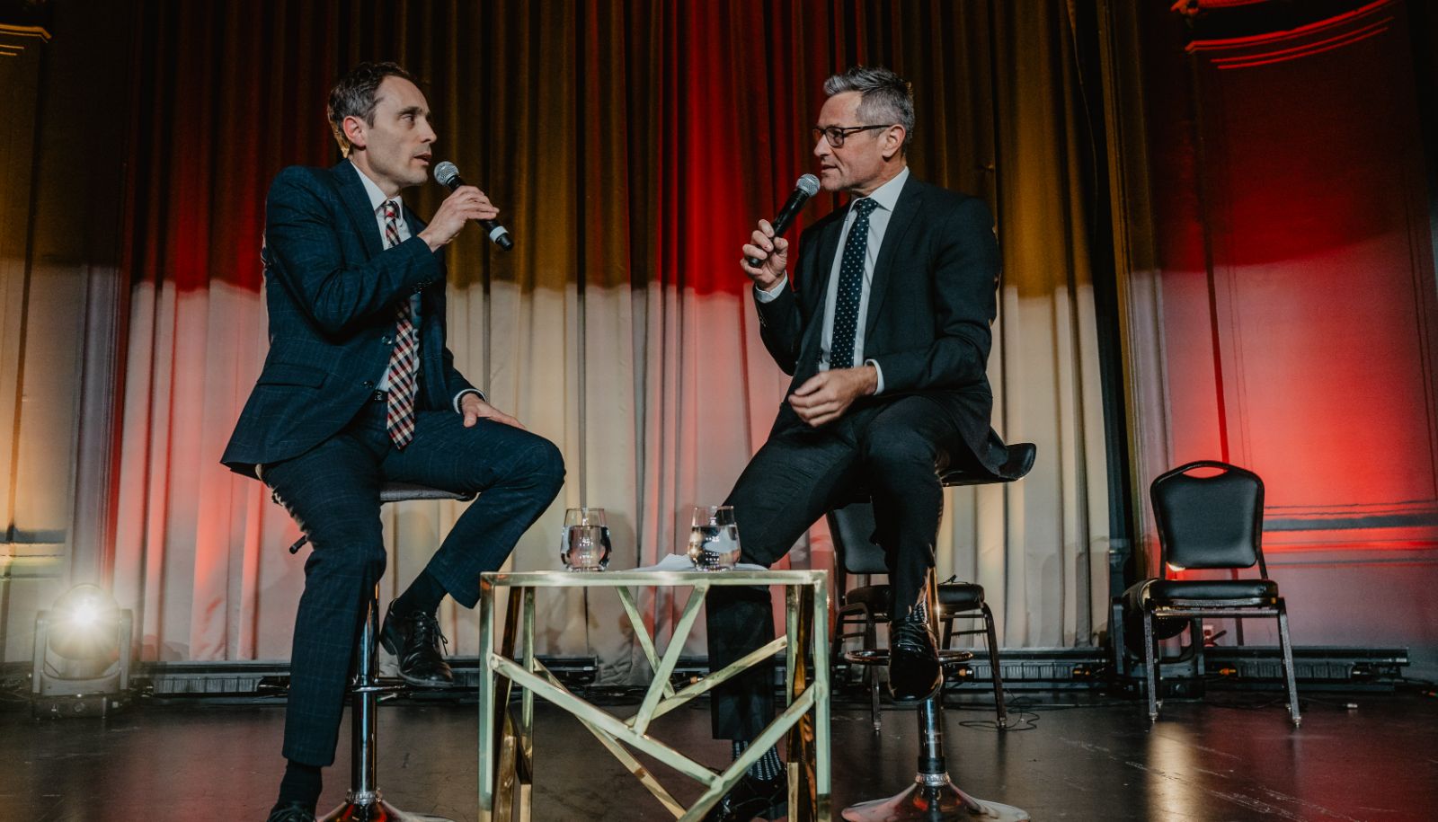 <p>Jonathan Paquin (à gauche) et Bruno Savard</p>