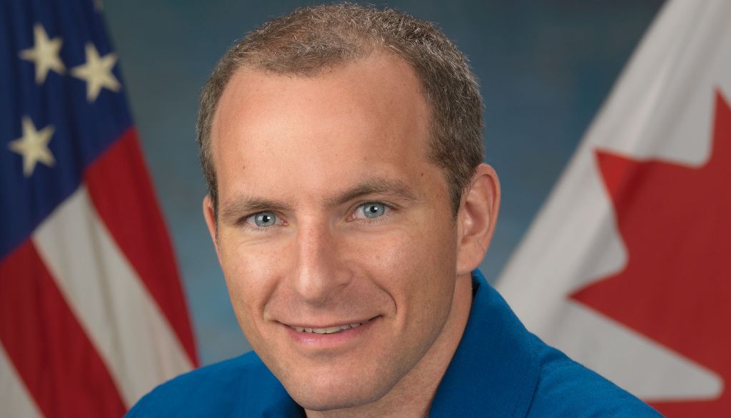 <p>David Saint-Jacques, astronaute et diplômé de la Faculté de médecine de l'université Laval</p>