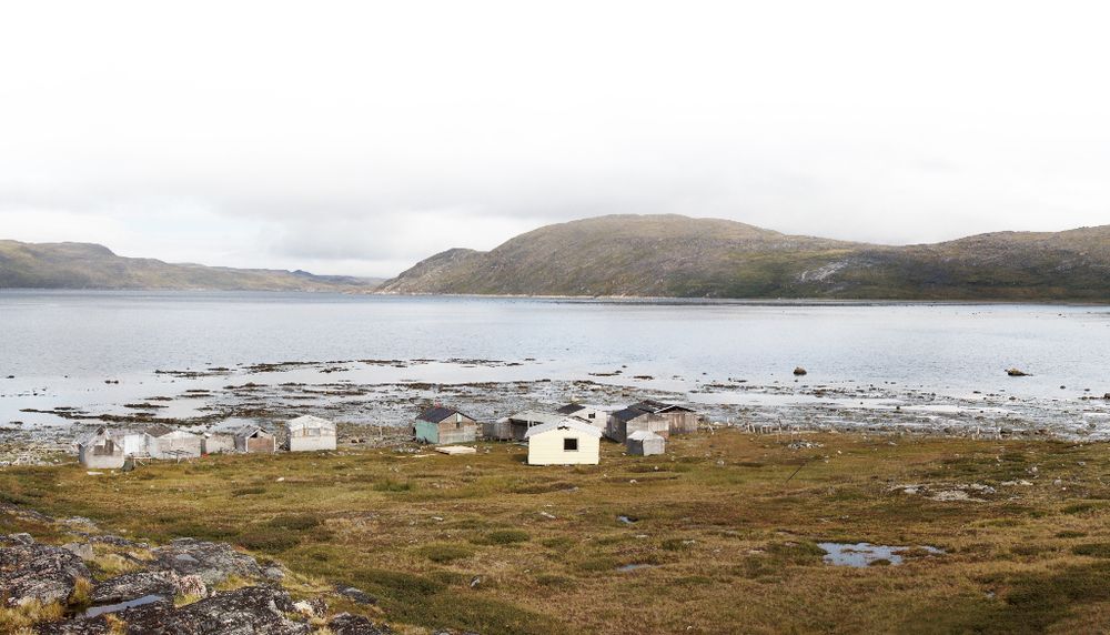Campement situé à Qarqaluarjutuaq, dans le fjord de Salluit