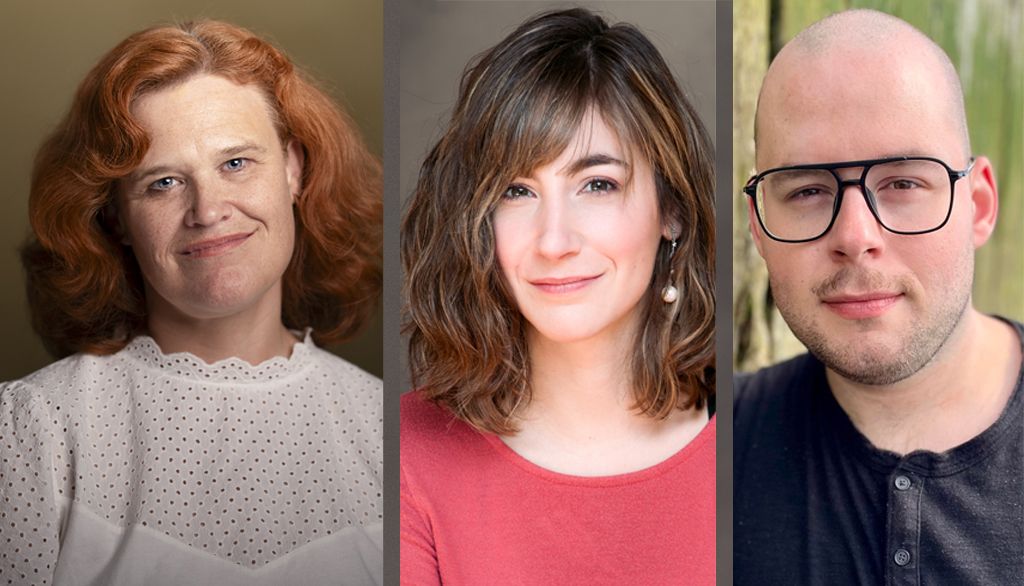 <p>Tous trois agents ou conseillers en gestion des études, Nathalie Nadeau, Sophie-Anne Landry et Pierre-Luc Gagné forment le trio de poètes de la Faculté de foresterie, de géographie et de géomatique.</p>