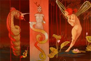 <p>Versa Anima mia de l'artiste Ann Warren</p>