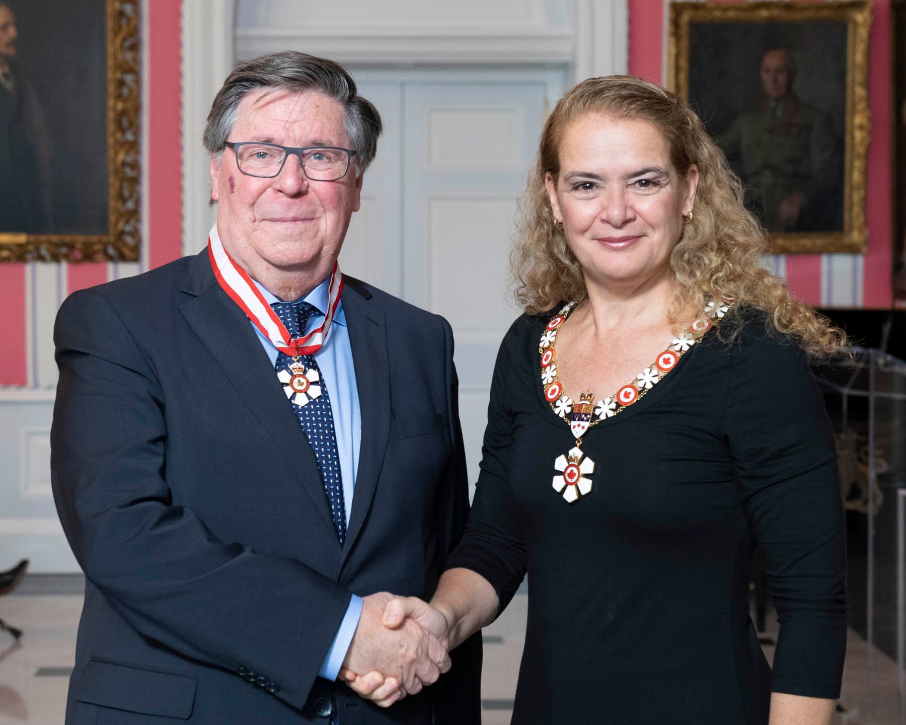 André Parent et Julie Payette