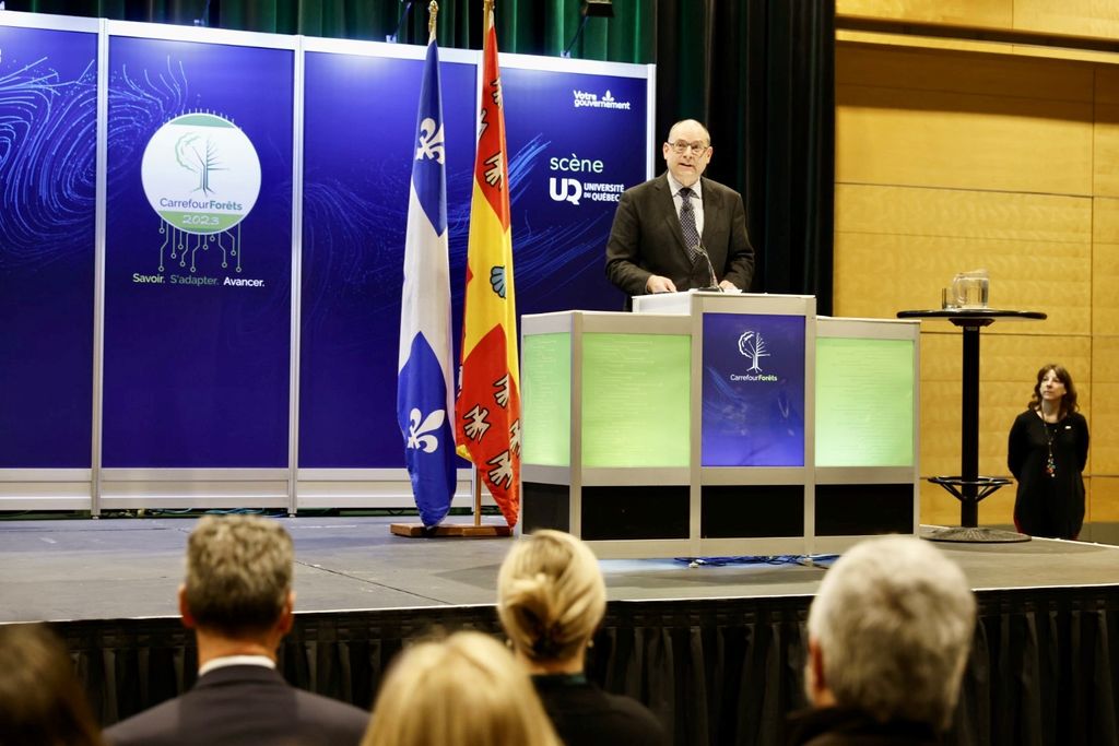 Le professeur de la Faculté de foresterie, de géographie et de géomatique de l’Université Laval, Alain Cloutier.
