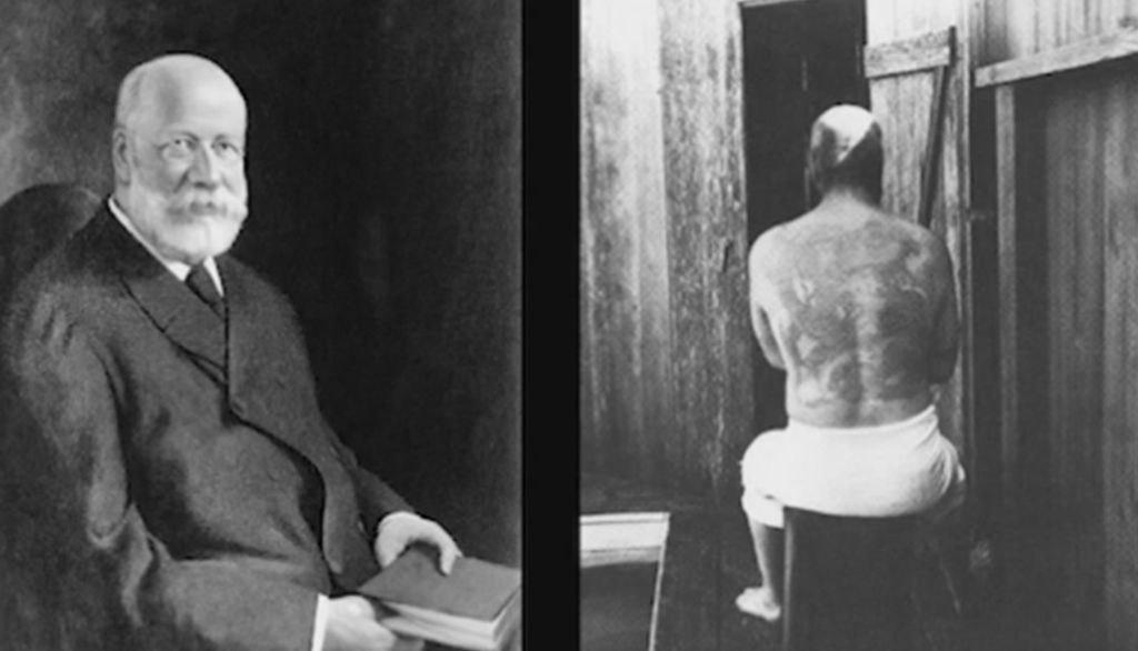 <p>Médecin et philanthrope américain, Charles Goddard Weld (1857-1911) fait partie des nombreux touristes occidentaux qui se sont fait tatouer au Japon, malgré l'interdiction de la pratique sur les Japonais en 1868.</p>