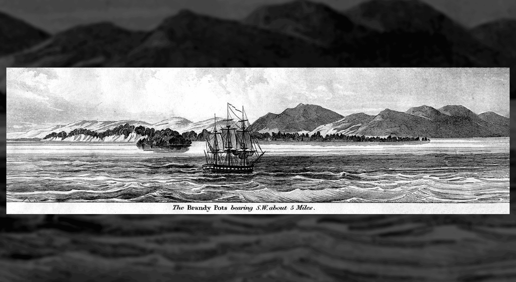 Îles aux Lièvres et du Pot à l'Eau-de-Vie, Joseph Bouchette, 1831