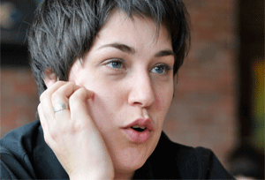 Marie-Andrée Bergeron: «J'ai été touchée par cette parole libre de toutes contraintes».