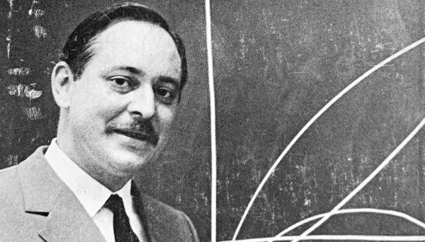 <p>Jacques Parizeau à HEC Montréal. Il a été professeur à cet établissement de 1955 à 1976 et de 1985 à 1989. Il était spécialisé dans les questions d’économie politique, d'administration publique et de commerce international.</p>