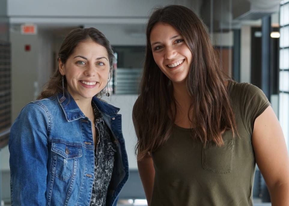 Catherine Trudel Guy et Jeanne Loignon à l'INAF sont deux professionnelles de recherche sur le point de se lancer dans l'aventure entrepreneuriale.