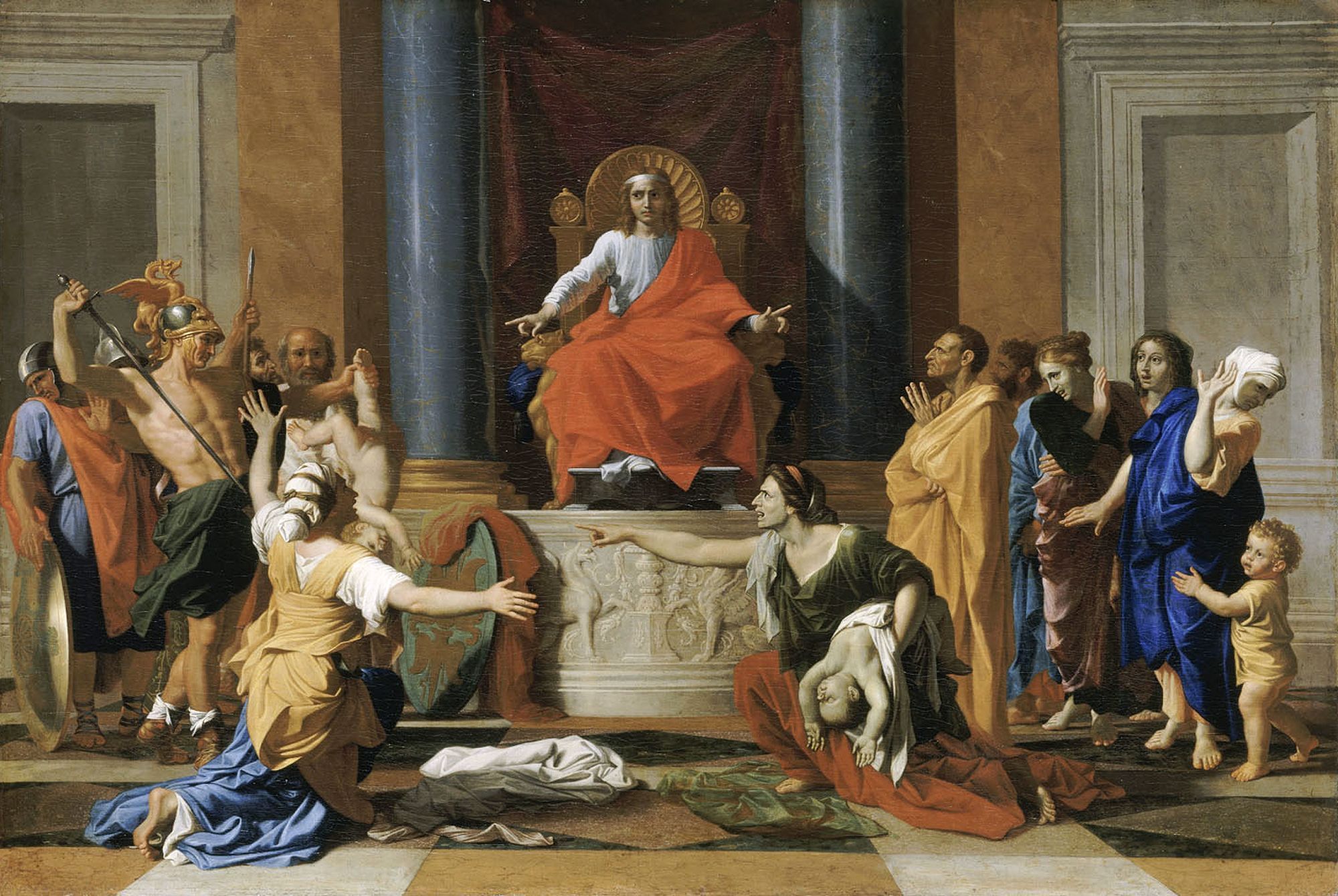 Poussin-jugement-de-Salomon