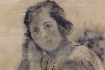 Portrait de la femme de mon associé, par René Richard