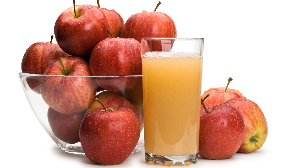 Le jus de pomme pourrait faire partie d'une saine alimentation