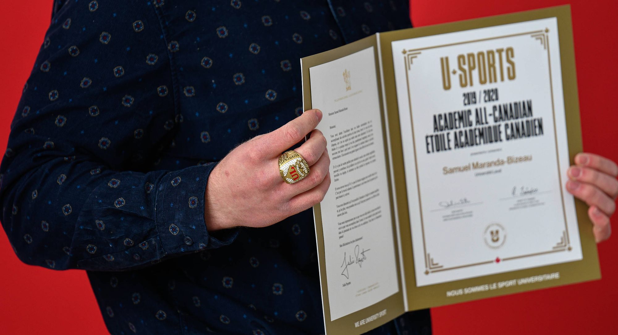 La moitié des étudiants-athlètes des 14 clubs du programme Rouge et Or ont reçu la distinction d’étoile académique, du jamais vu dans l’histoire