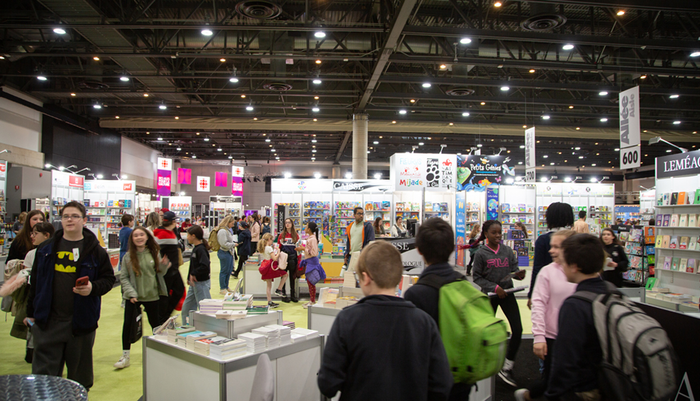 <p>Le Salon international du livre de Québec se déroule au Centre des congrès du 12 au 16 avril.</p>