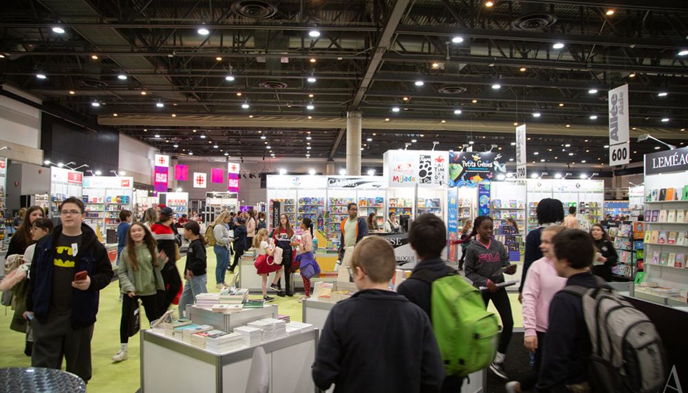 Le Salon international du livre de Québec se déroule au Centre des congrès du 12 au 16 avril.