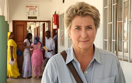 En octobre dernier, Sophie Langlois a été la seule journaliste québécoise à couvrir l'épidémie d'Ebola en Afrique. La voici dans un hôpital de Dakar, au Sénégal, où un cas suspect venait d'être traité.