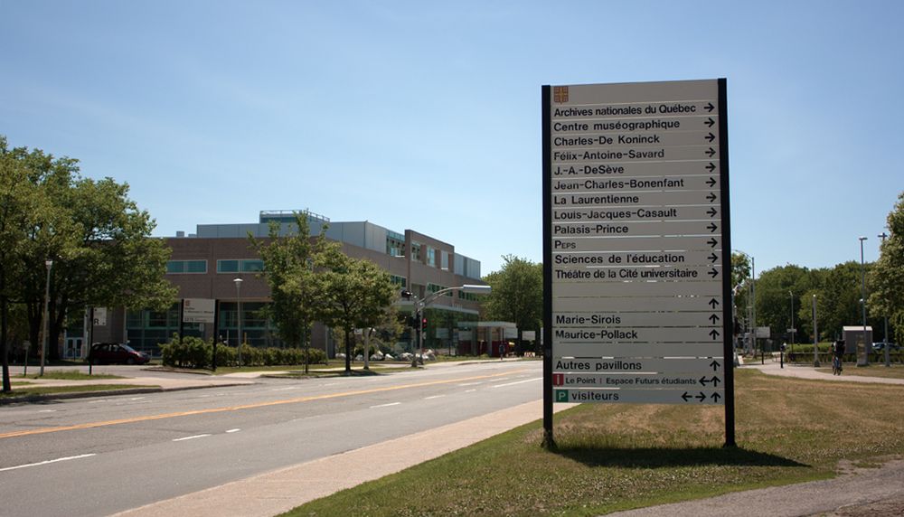 Le campus de l'Université Laval.