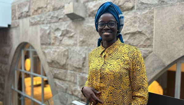 Awa Ndiaye participait à une table ronde intitulée «Patrimoine immatériel et musées. Trois études de cas au Togo, au Québec et au Sénégal», le mardi 6 février, à l'Université Laval.